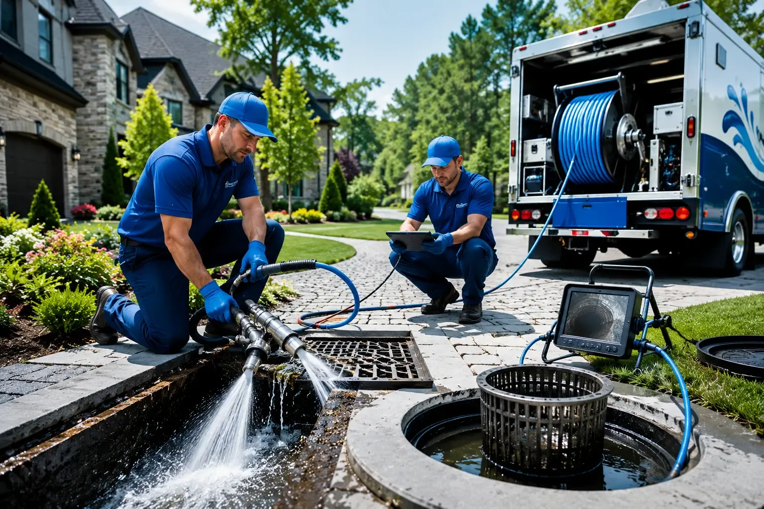 Local outdoor drain cleaning professionals in Wild Horse, CO